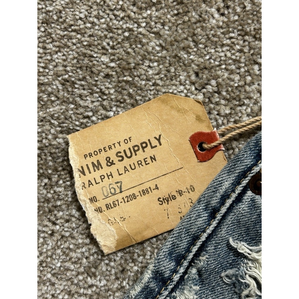NEW Denim & Supply Ralph Lauren Boyfriend Cutoff Distress Denim Shorts Size 29 - Picture 5 of 8